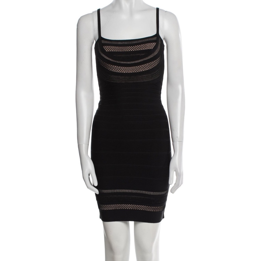 Herve Leger Black Mini